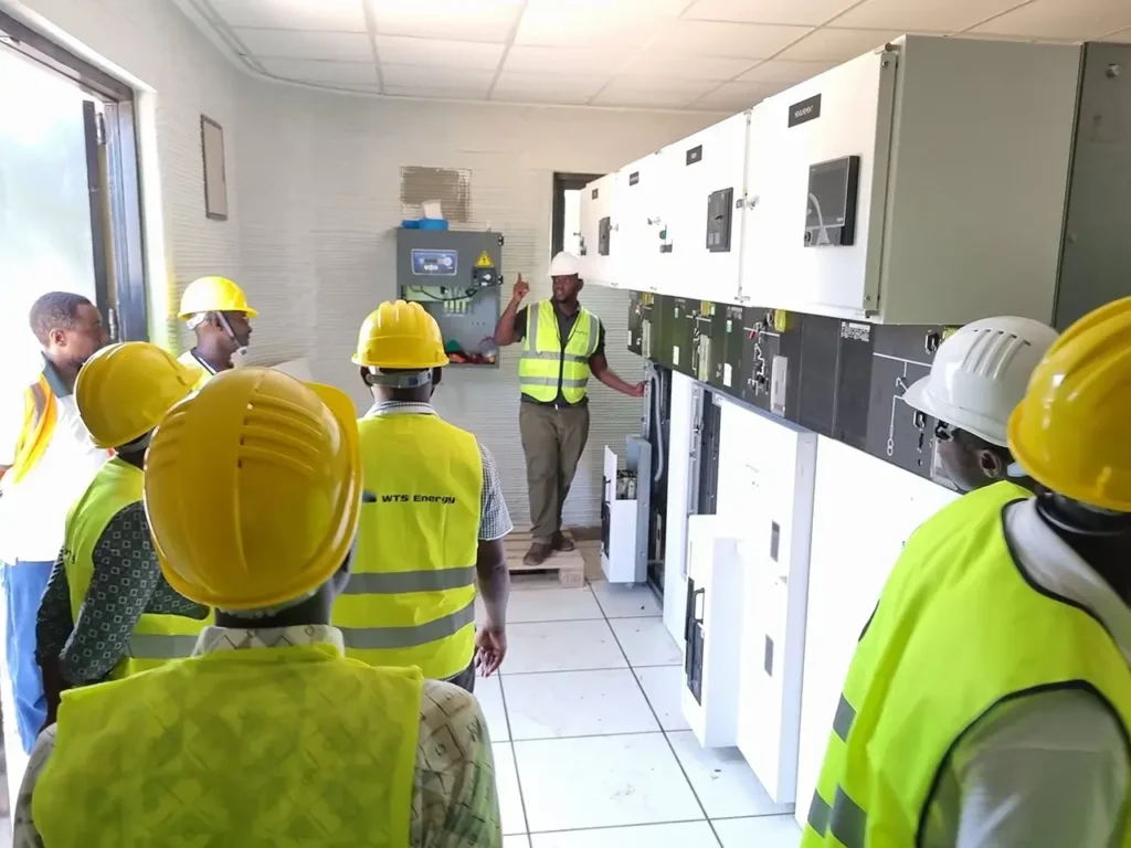 WTS Foundation’s mobile training unit